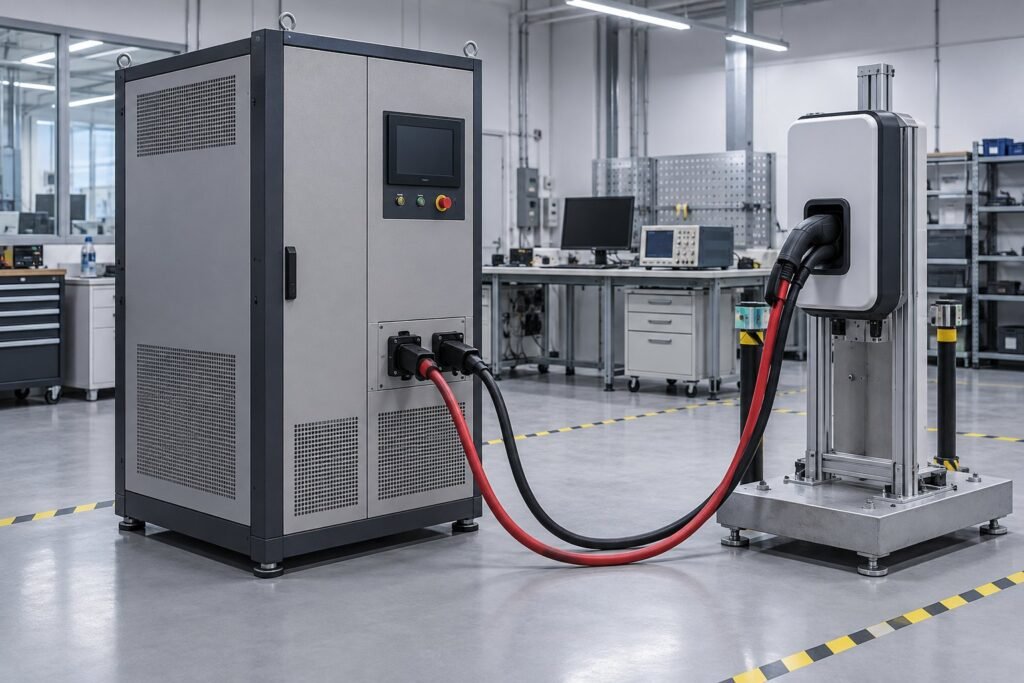 Bidirectional test bench for ISO 15118-23 DC testing